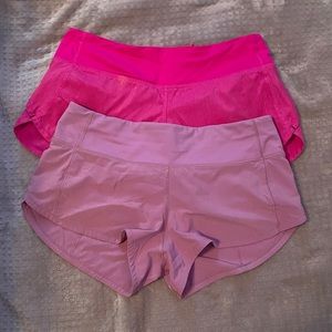 2 for 1 Lululemon Speed up Short 2.5”